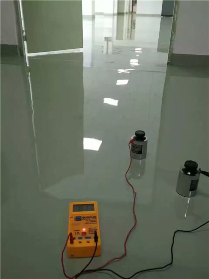 浩口原种场 防静电自流平检测